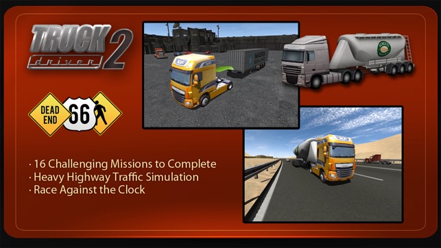 Truck Driver Pro 2: Real Highway Traffic Simulator Game 3D(圖1)-速報App