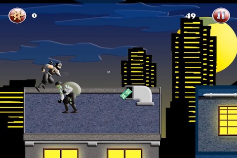 Power of the Ninja 3 - A Samurai vs Zombie Slasher Rooftop Battle FREE screenshot 4