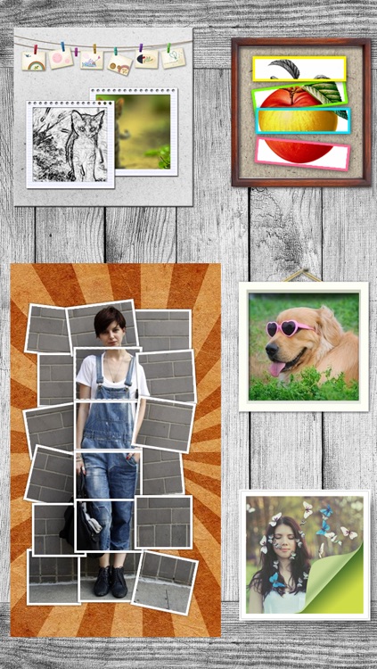 Pic Slice Free – Picture Collage, Effects Studio & Photo Editor screenshot-4