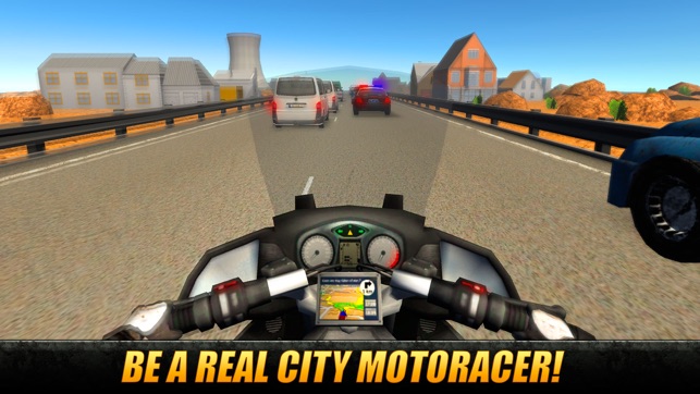 Moto Traffic Rider 3D: Speed City Racing(圖4)-速報App