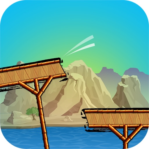 Cross the Bridge - Extreme Bike Riding Survival Arcade (Long Mountain Trail Gear) icon