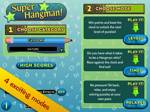 Super Hangman! Lite - FREE screenshot 3