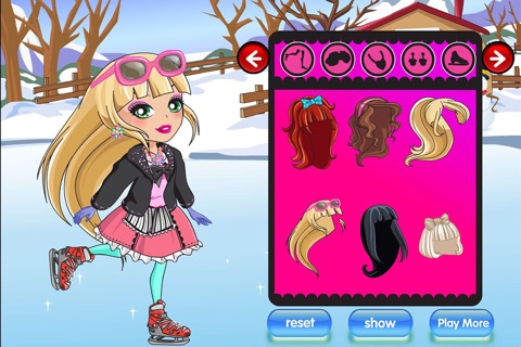 Dress A Princess Skating screenshot 2