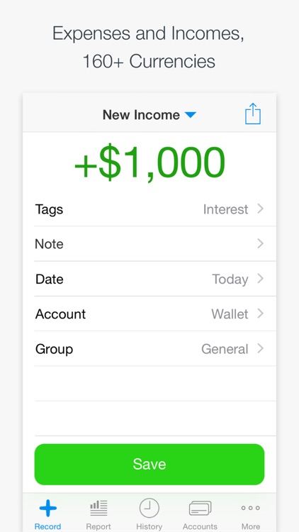 Classic CashTrails - Expense and Income Tracker with Sync