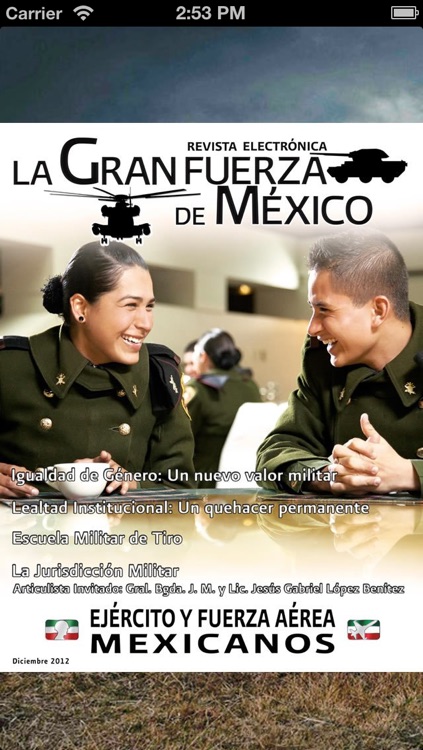 Revista Oficial La Gran Fuerza de México para iPhone