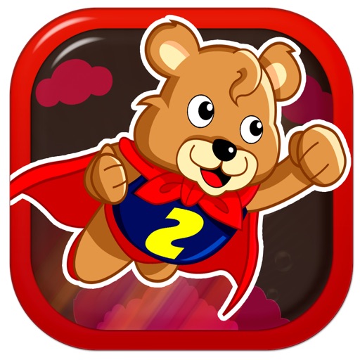 A Baby Bear SuperHero Flying Game