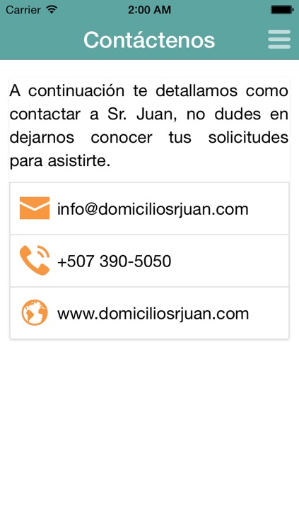 Domicilio Sr. Juan screenshot-3