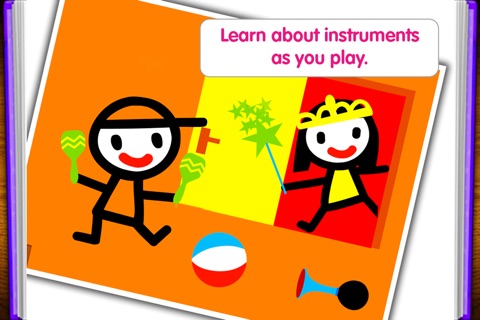 D5EN5: The Instruments - An Interactive Game Book for babies and toddlers screenshot 3