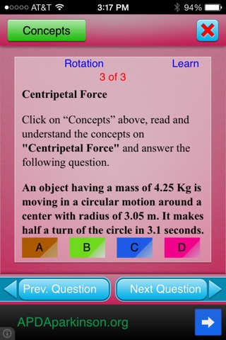 QVprep Lite High School and College Physics Volume 1 screenshot 4