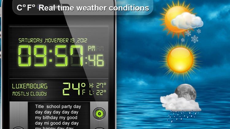 Cool Alarm Clock & Day Reminder screenshot-4