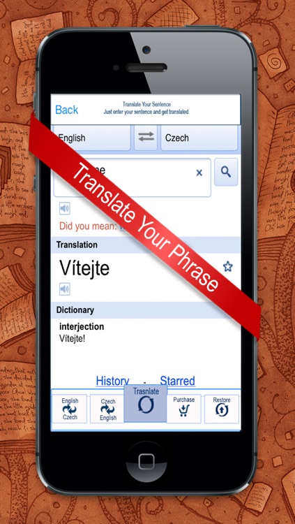 English to Czech & Czech to English Dictionary