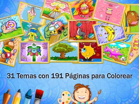 Kids Coloring & Painting World - advanced colouring game for artistic children screenshot 3