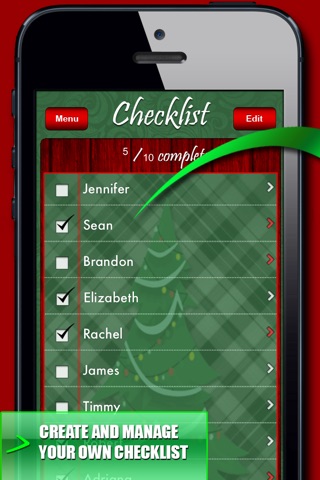 Christmas Gift Organizer! screenshot 3