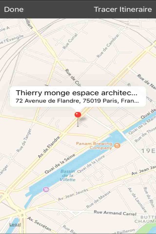 Thierry Monge Espace Architecture screenshot 2
