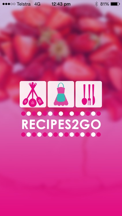 Recipes2Go - your recipes anywhere, anytime!