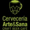 La aplicación definitiva de la Cervecería Arte&Sana en la Plaza de la Merced 5 de Málaga Capital