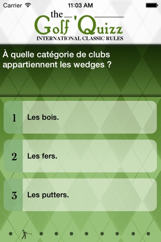 Golf'Quizz : Testez Vos Connaissances screenshot 3