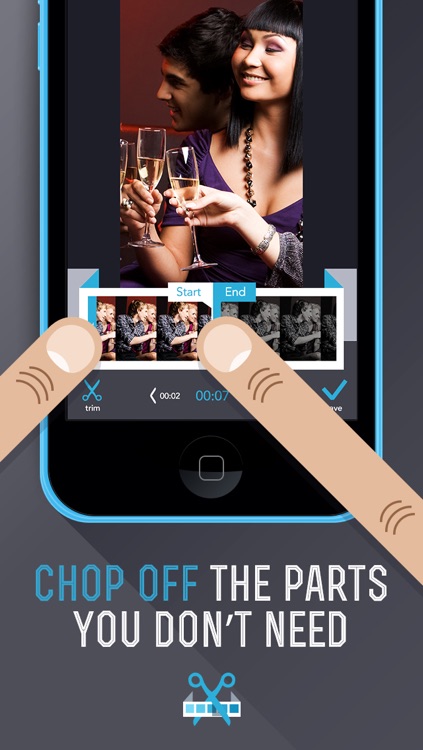 Trim Video - Edit your videos length to cut out & remove movie parts for Instagram & Vine