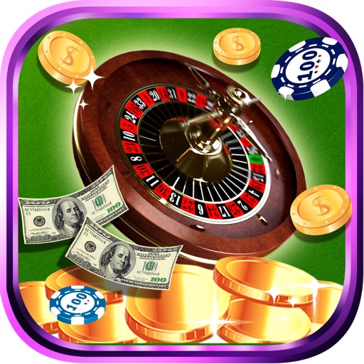 Golden Chips Roulette Casino game - Free icon