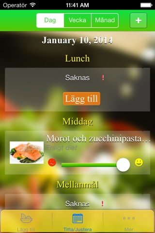 TrackMyMeal screenshot 2