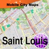 Saint Louis Street Map.