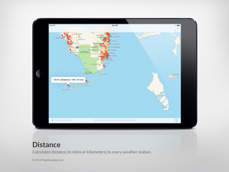 MapAtmo - World map of public Netatmo™ weather stations