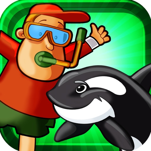 Amazing killer Whale ocean Park adventure Game iOS App