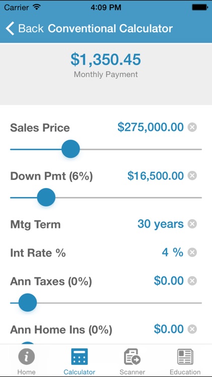 Mortgage Calculator by Sheila Ledesma
