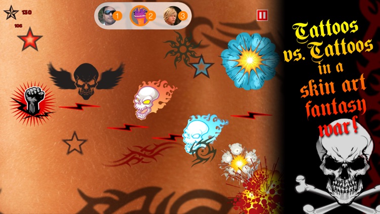 Tattoo Design Battle 2: Multiplayer Tatoos Tribal War Games - FREE