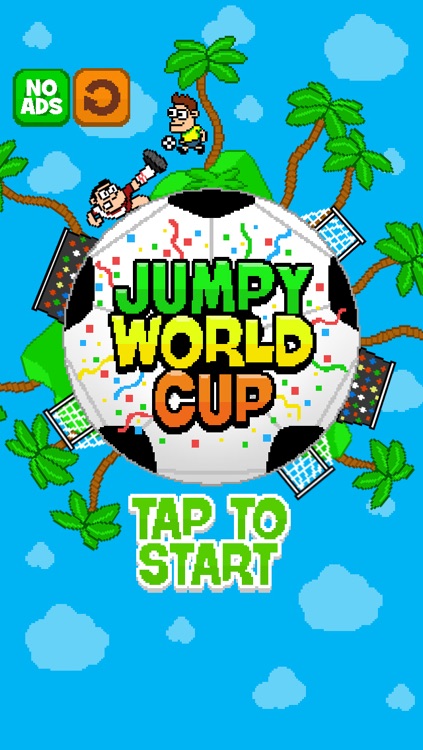 A Brazil Mundial Championship Soccer Football Jumpy Ball 2014 : Road to Rio-Win the Finals!