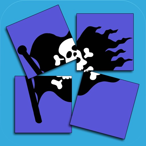 Pirate Scramblers - a tile puzzle of scallywags and sea dogs iOS App