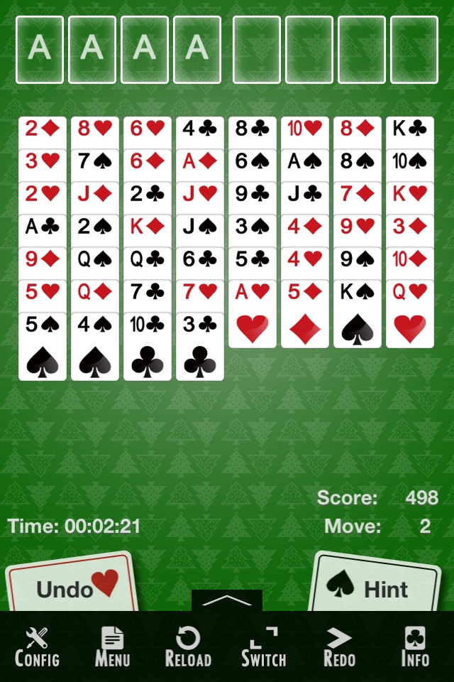 ⊲Freecell :) screenshot 2