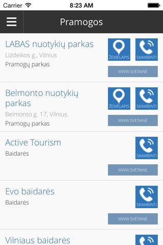 Kaunas Info screenshot 2