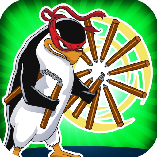 Crazy Samurai Penguin Fishing PAID - Extreme Arctic Pet Frenzy Game for Kids icon