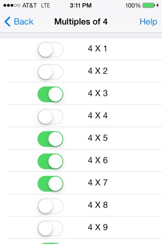 Multiplication Flash Cards screenshot 3