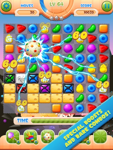 Action Candy Rush HD screenshot 2