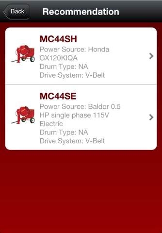 Multiquip Mixer Sizing screenshot 4