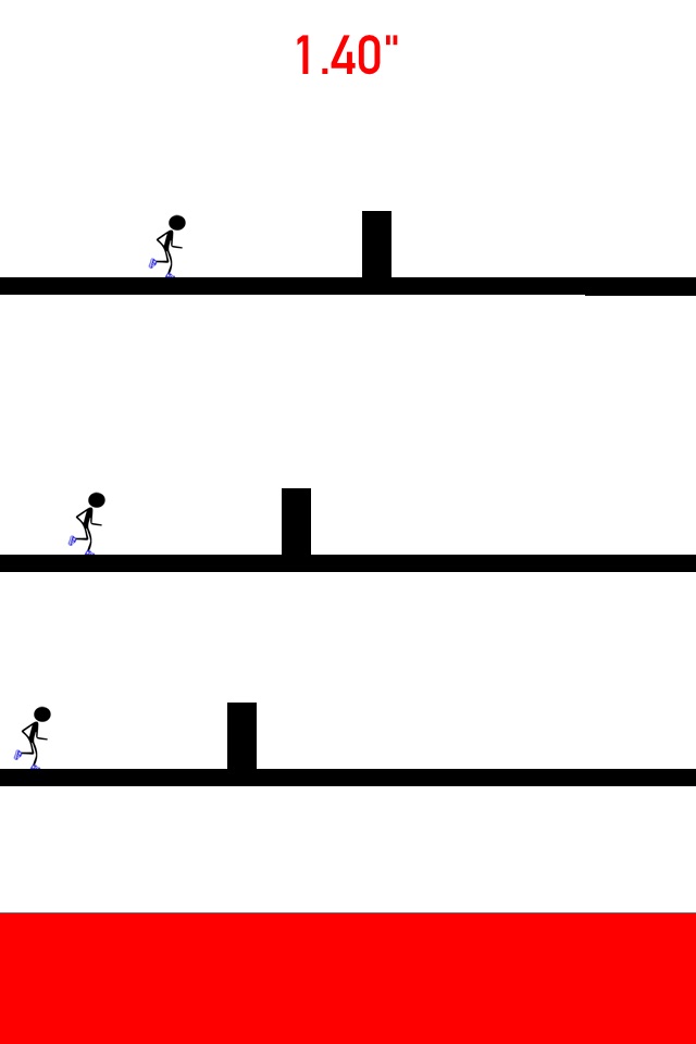 No one dies today  - The stickman runner screenshot 2