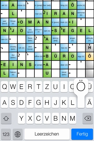 Learn German with Crossword Puzzles screenshot 3