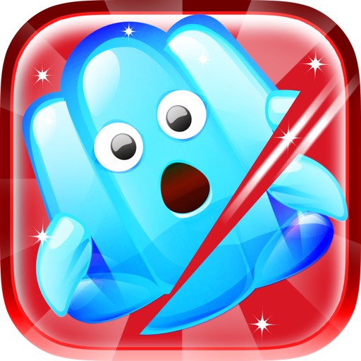 Jelly Wobble Slice n Dash - Cut the pudding drop and avoid the Mania iOS App