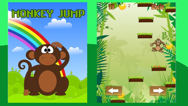 Funny Jumper Monkey eat Fruit Game for Kids