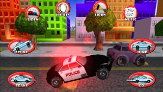 Police Car Race & Chase For Toddlers and Kids Screenshot 1