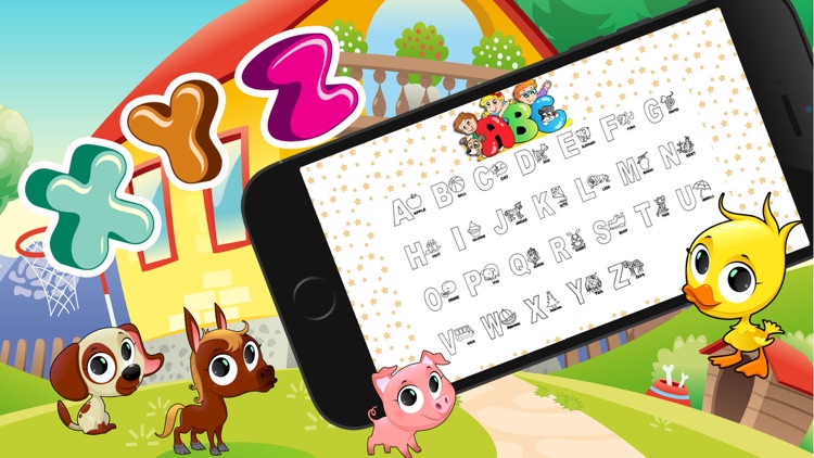 Abc Animal Alphabet Coloring Pages To Write - Educational Game For Kids Edu Room Pbs And Prek Pre Games