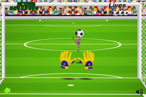 Top Flick Soccer Star Real Big Save Goalie: Block The Final Penalty Kick screenshot 3