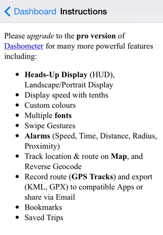 Dashometer-Lite GPS Dashboard screenshot 4