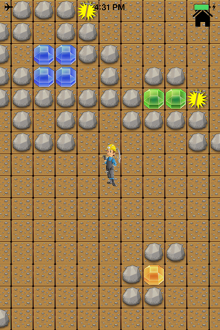 A Gem Miner Search & Find Treasure: Dig Deep In Stone Ground Free screenshot 3