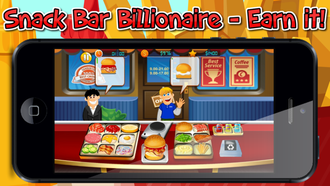 Snack Bar Billionaire - Food Tycoon(圖5)-速報App