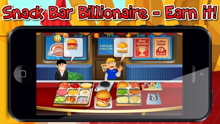 Snack Bar Billionaire - Food Tycoon screenshot-4