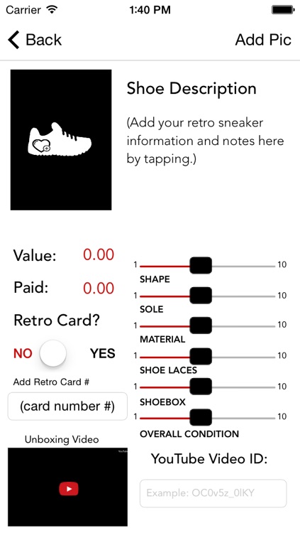 Retro Shoe Keeper - True Sneaker Collectors