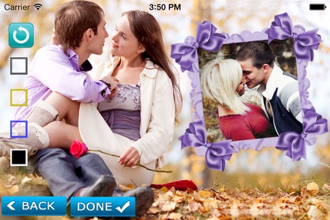 Romantic Photo Frames screenshot 4